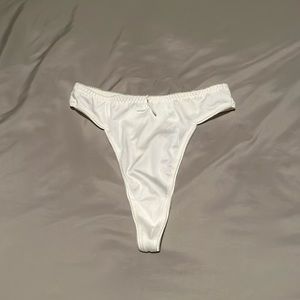 Wacoal white thong